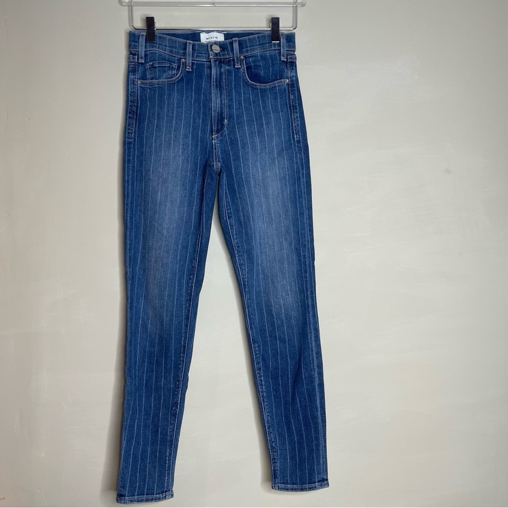 McGuire High Rise Medium Wash Newton Skinny Jeans